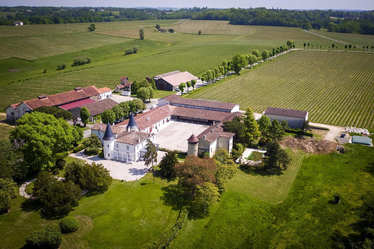 Gîte Château de Seguin Lignan-de-Bordeaux Extérieur photo